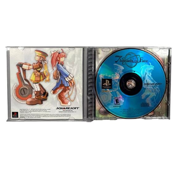 Threads of Fate w/Reg Card (PlayStation 1) CIB - Picture 8 of 8